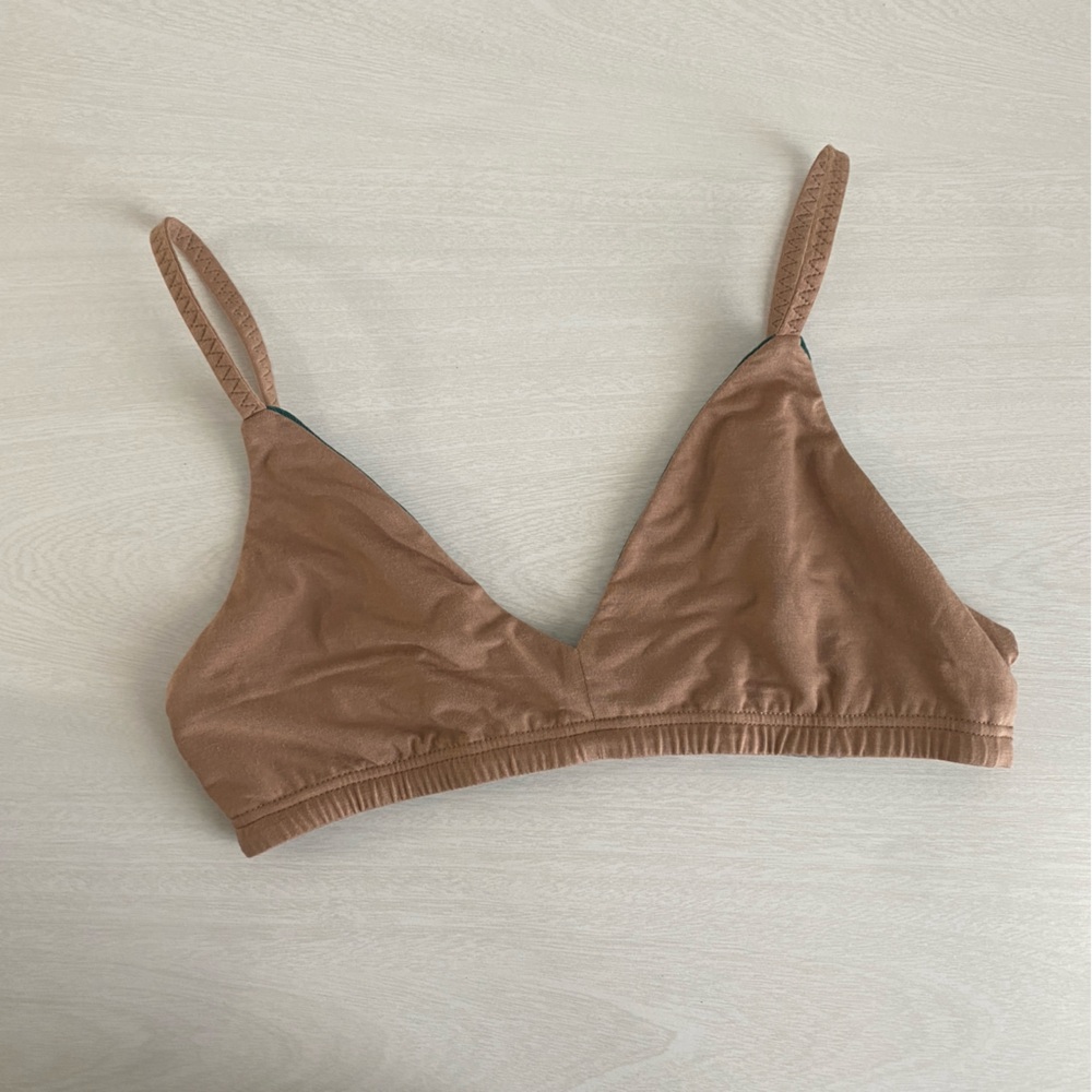 HUHA Triangle Bra, Wireless - Tan Size M